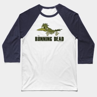 Running Dead Zombie Roadrunner Baseball T-Shirt